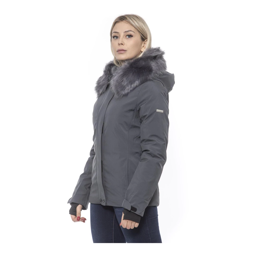 Trussardi Grijze Damesjas met Capuchon Gray Dames