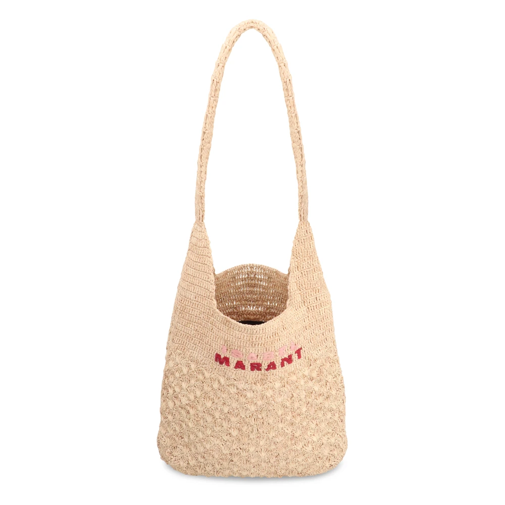 Isabel marant Raffia Tote Tas Beige Dames