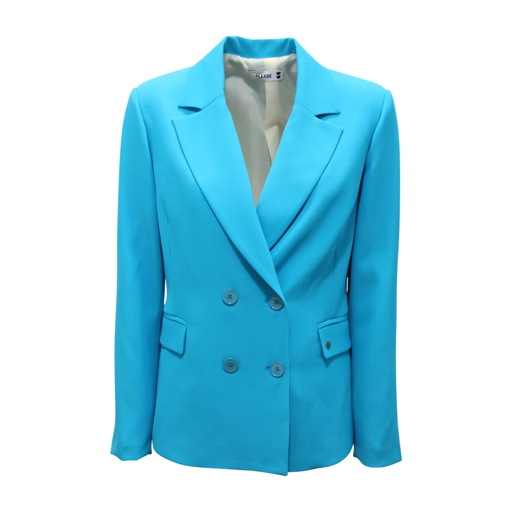 Please - Jackets > Blazers - Blue - Please - Modalova