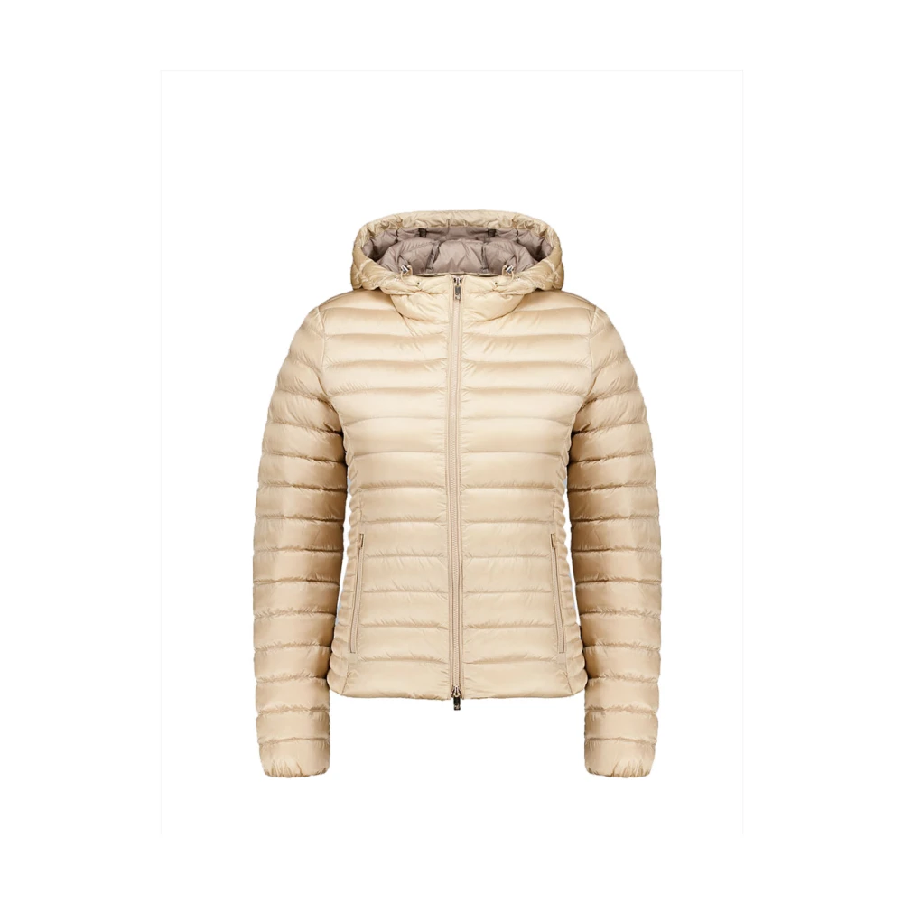 Ciesse Piumini Beige Winterjas Vrouwen Elegant Beige Dames