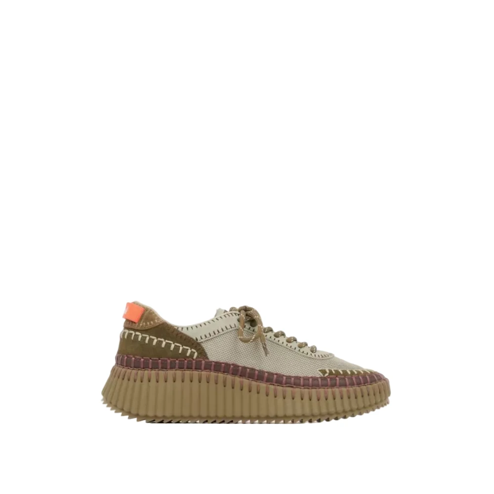 Chloé Nama sneaker Dames Schoenen Veelkleurig Multicolor