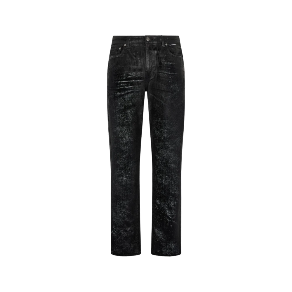 Roberto Cavalli Vintage Stijl Denim Broek Black Heren