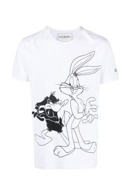 bugs-bunny-cartoon-print-tee