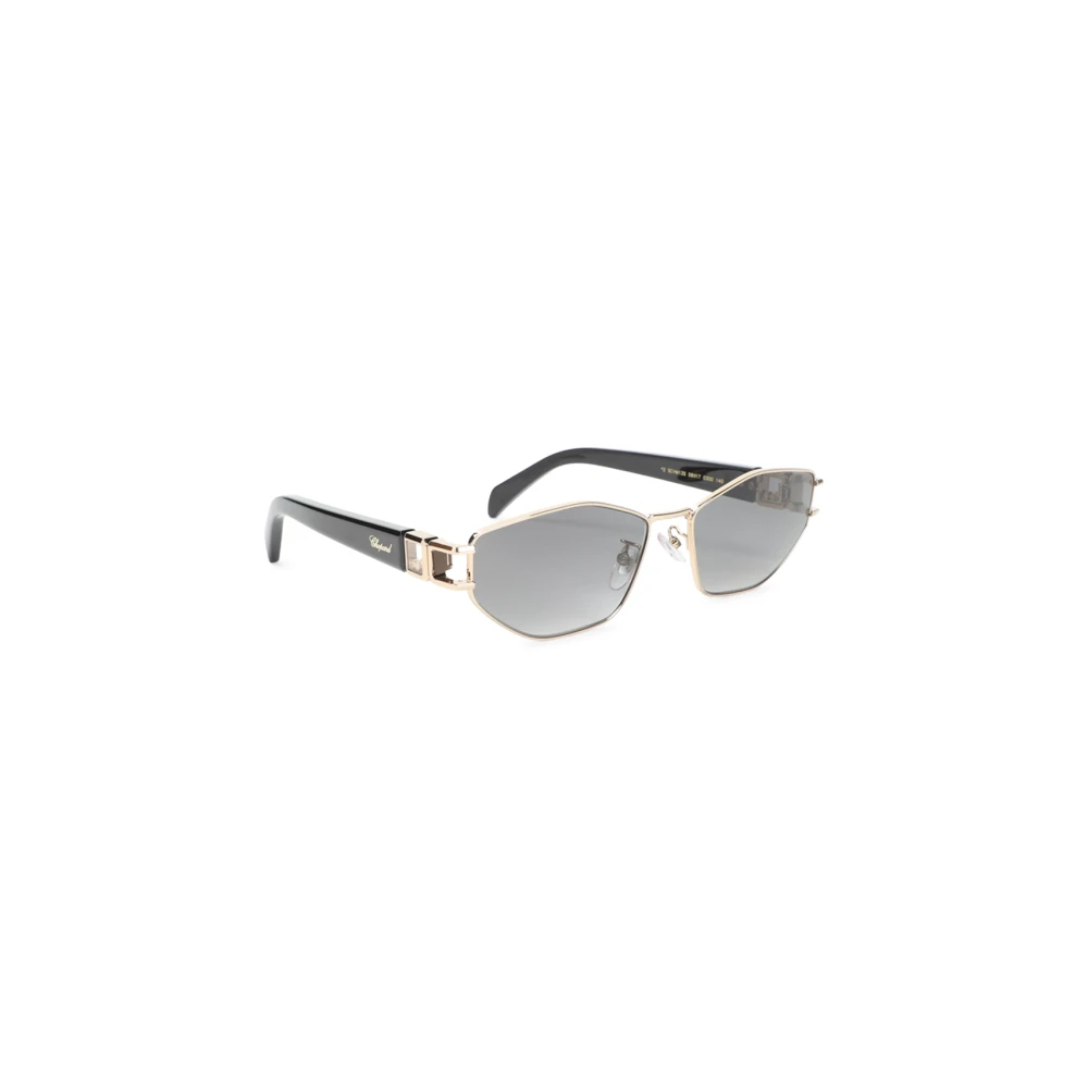 Chopard Women's Gray Sunglasses, One Size, Silver Metal Sunglasses