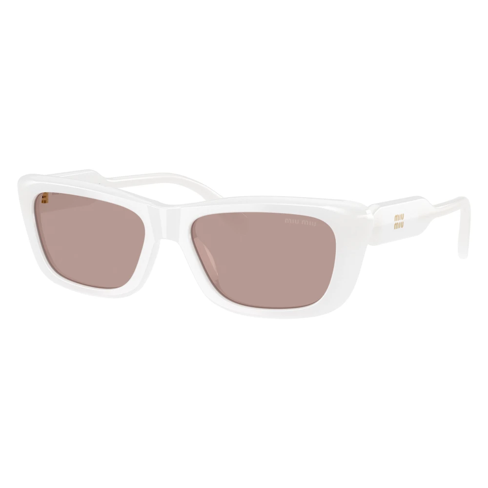 Miu Miu Mu B12s Sunglasses - Female - Sunglasses - White - 56 Mm - Accessories