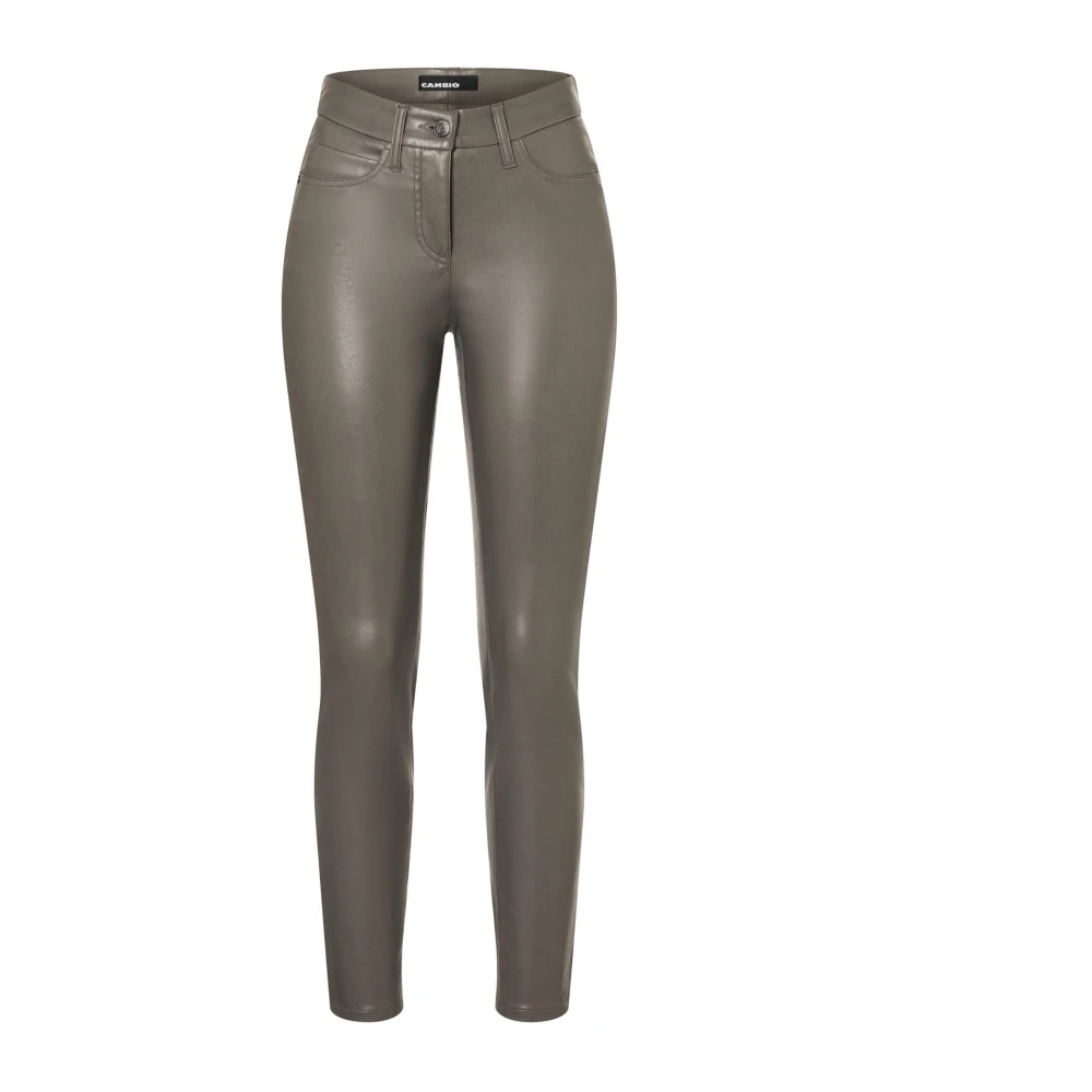 CAMBIO Trendy Ray 5 pocket broek Brown Dames