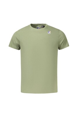 t-shirt-en-coton-vert-design-classique