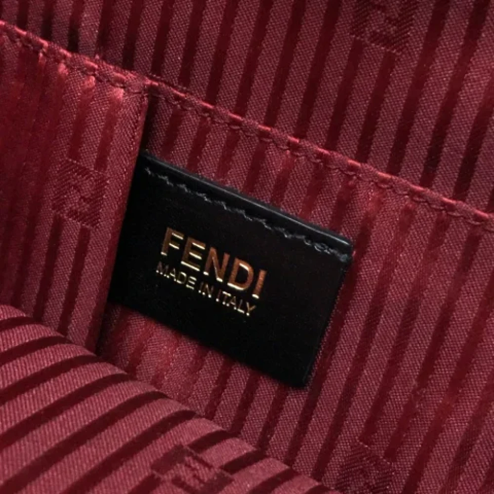Fendi Vintage Pre-owned Leather fendi-bags Red Dames