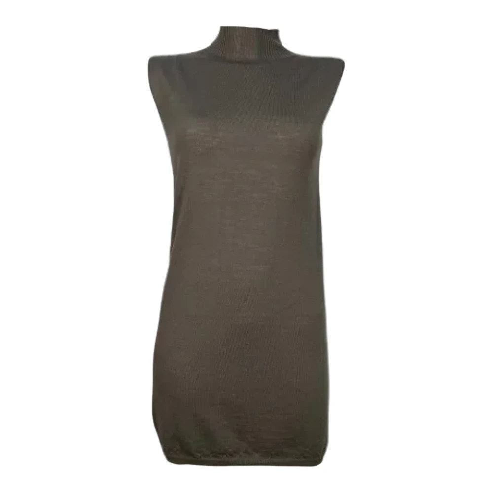 Rick Owens Pre-owned Fabric dresses Brown Dames