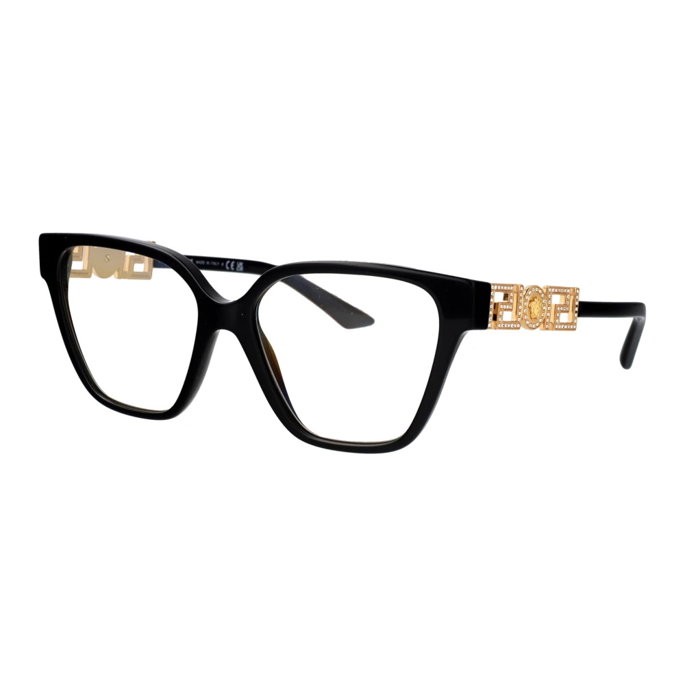 Versace Women's Black Glasses, 54 Mm, Optical Glasses
