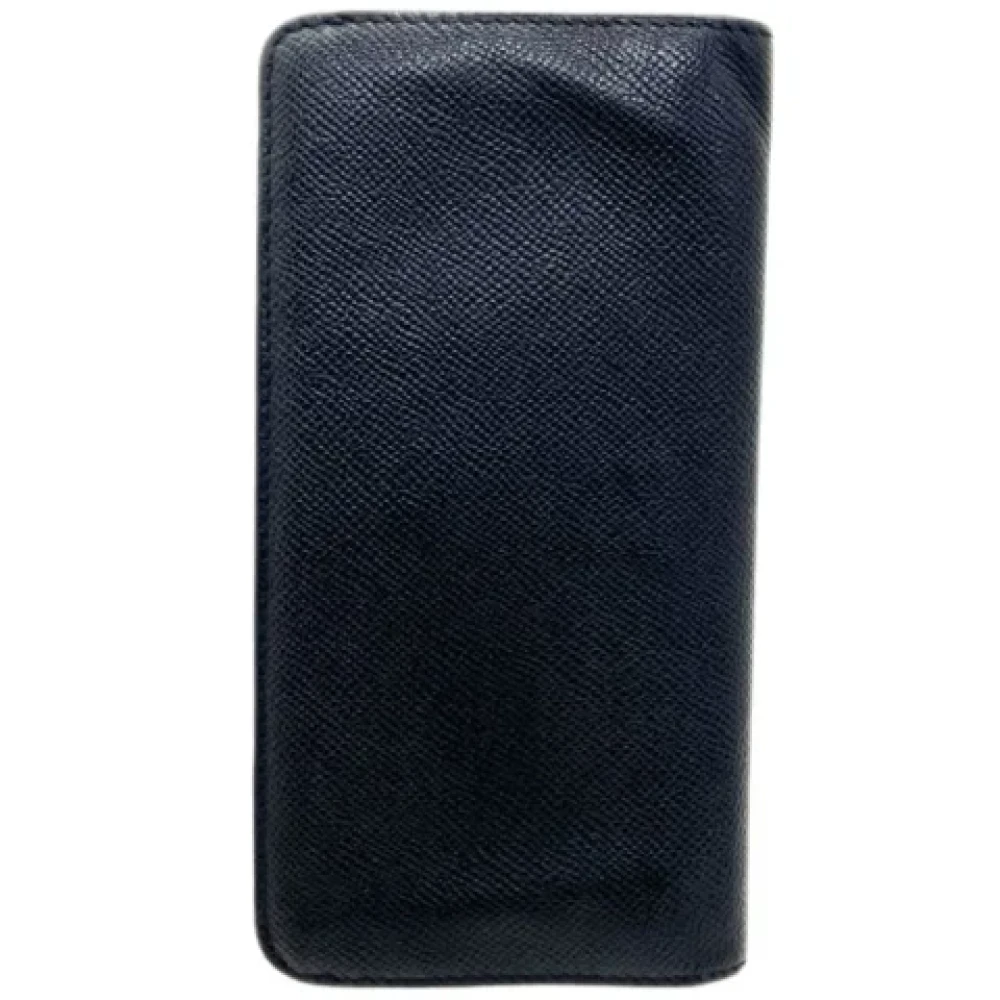 Burberry Vintage Pre-owned Leather wallets Black Dames