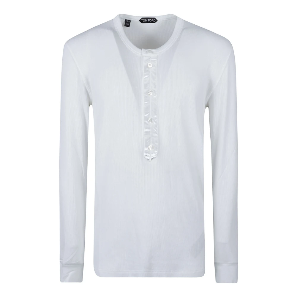 Tom Ford Witte Sweaters White Heren