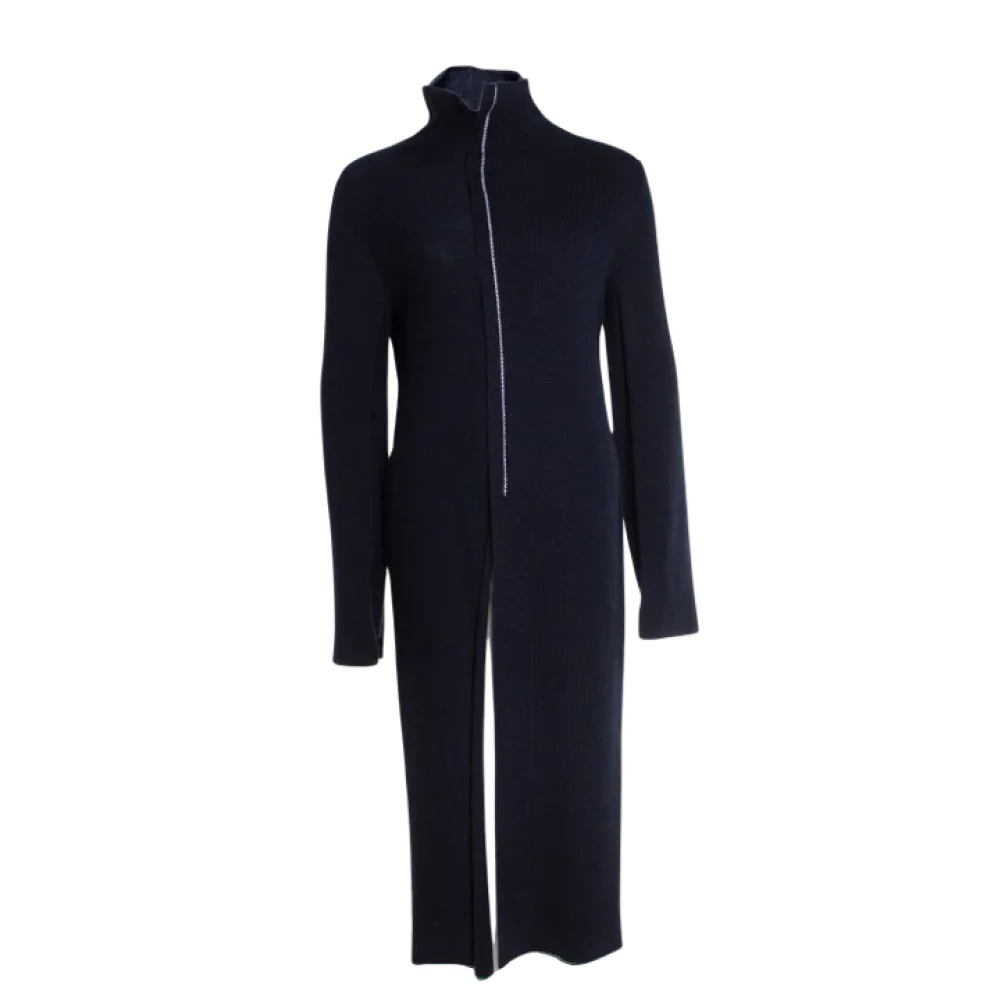 Jil Sander Pre-owned Wool dresses Blue Dames