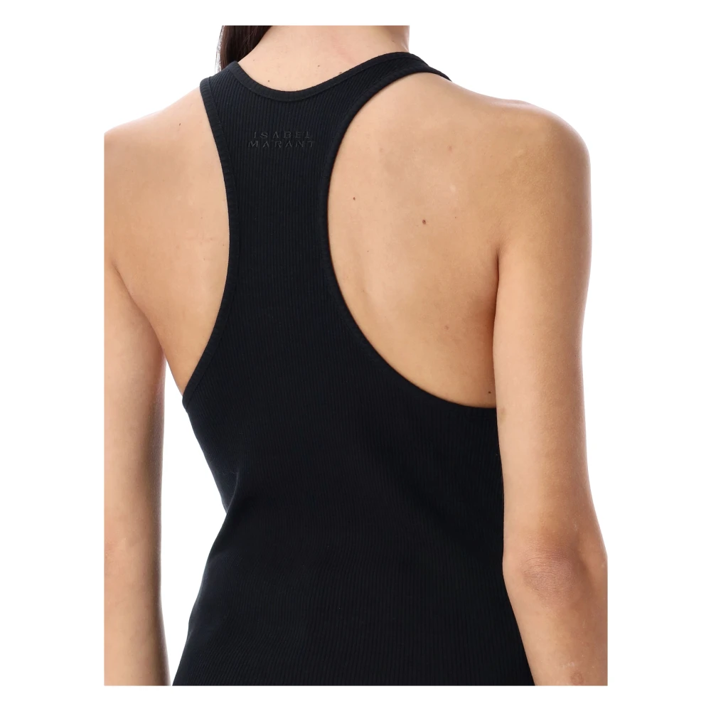 Isabel Marant Étoile Zwarte Mouwloze Tanktop Black Dames