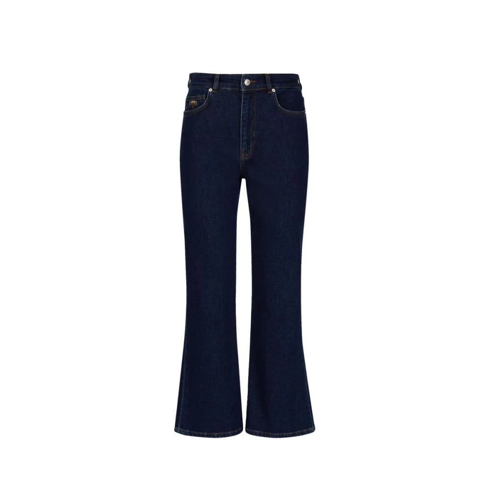 Chiara Ferragni Collection Flared Jeans Blue Dames