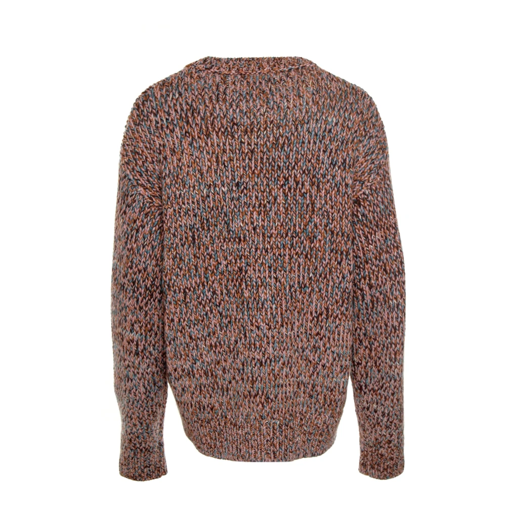 Samsøe Chunky Knit Sweater Sacharlie Brown Dames