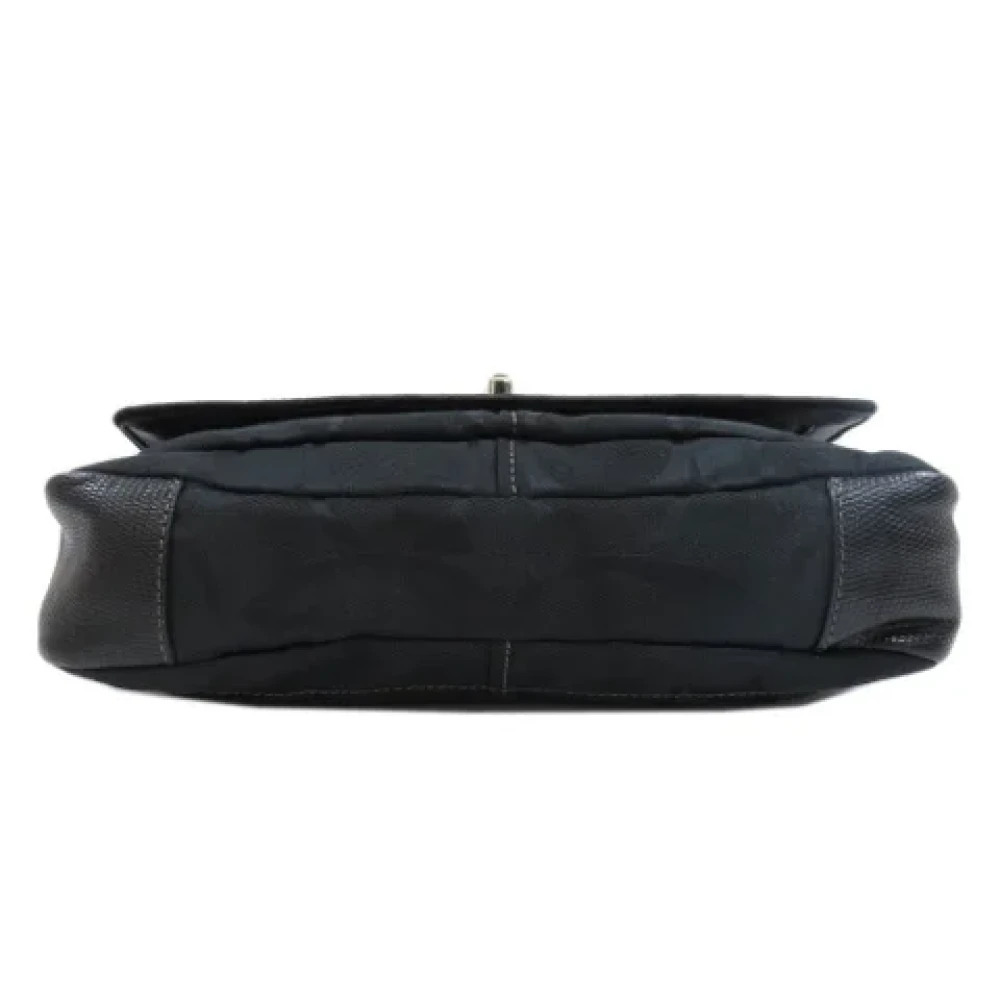Coach Pre-owned Canvas shoulder-bags Black Dames