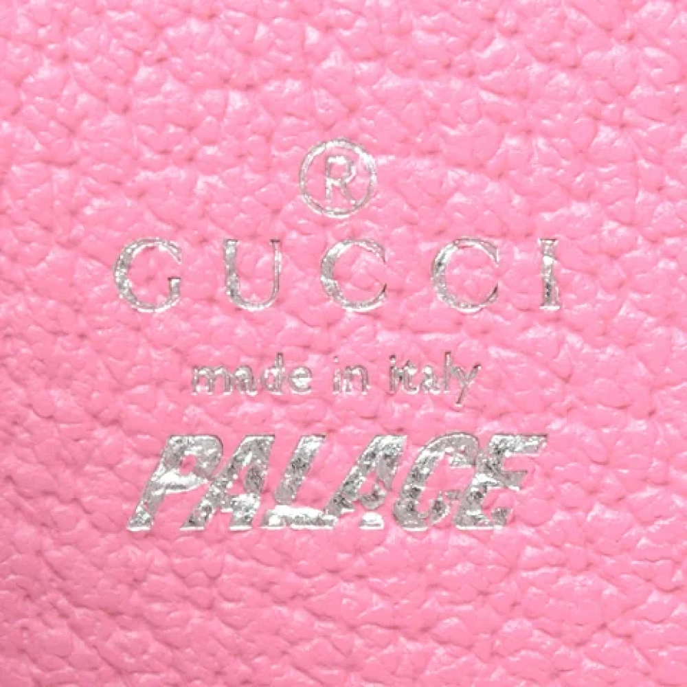 Gucci Vintage Pre-owned Canvas gucci-bags Pink Dames