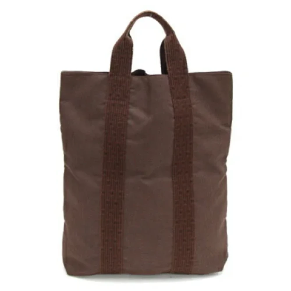 Hermès Vintage Pre-owned Canvas totes Brown Dames