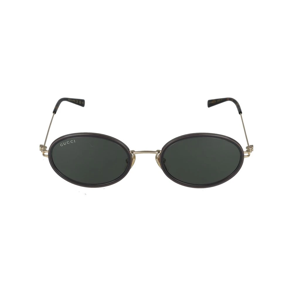 Gucci Women's Gray Round Sunglasses - Sunglasses - 52 Mm - Accessories