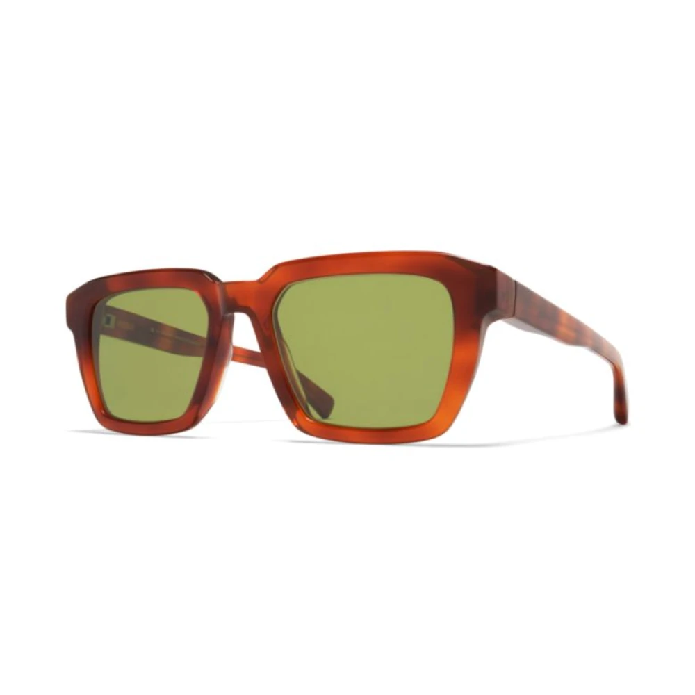 Mykita Unisex Red Sunglasses, 53 Mm, Soma