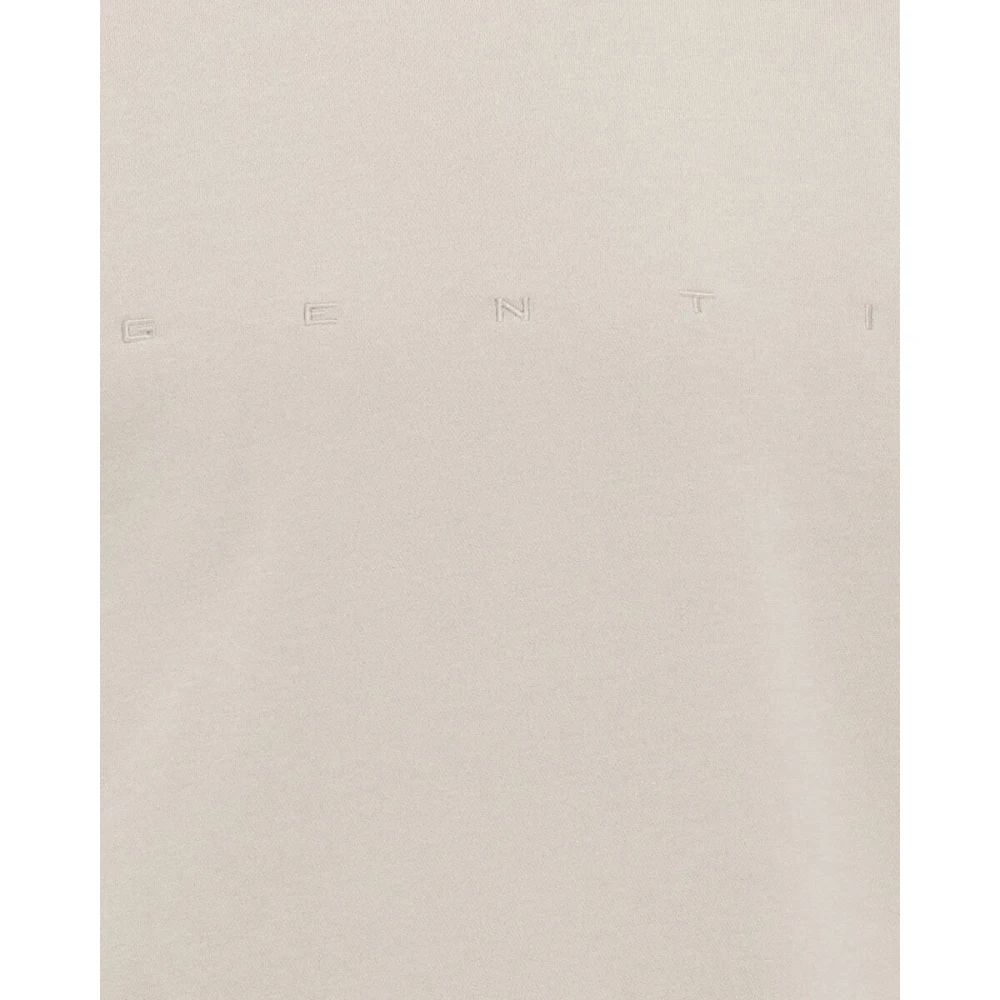 Genti Stijlvolle Sweatshirt voor Mannen Brown Heren