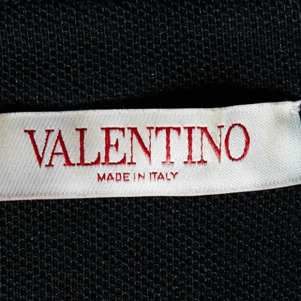 Valentino Vintage Pre-owned Cotton tops Black Heren