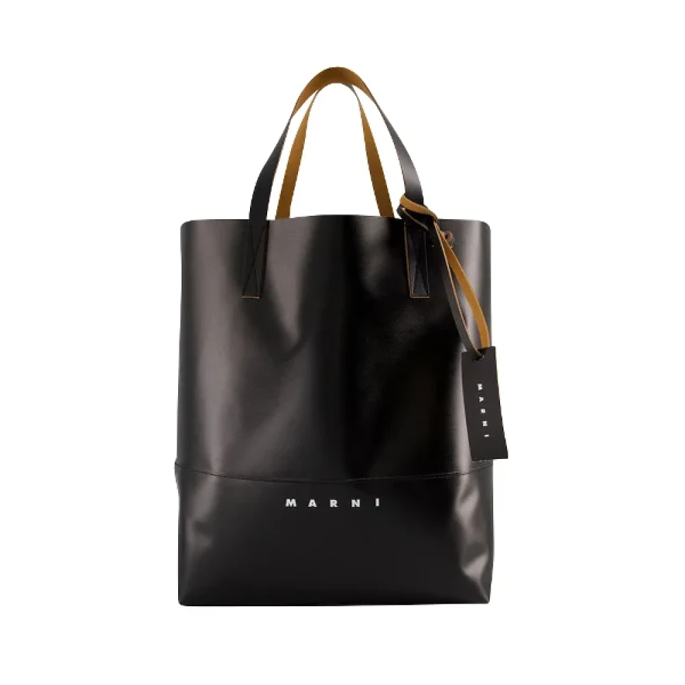 Marni Plastic handbags Black Dames