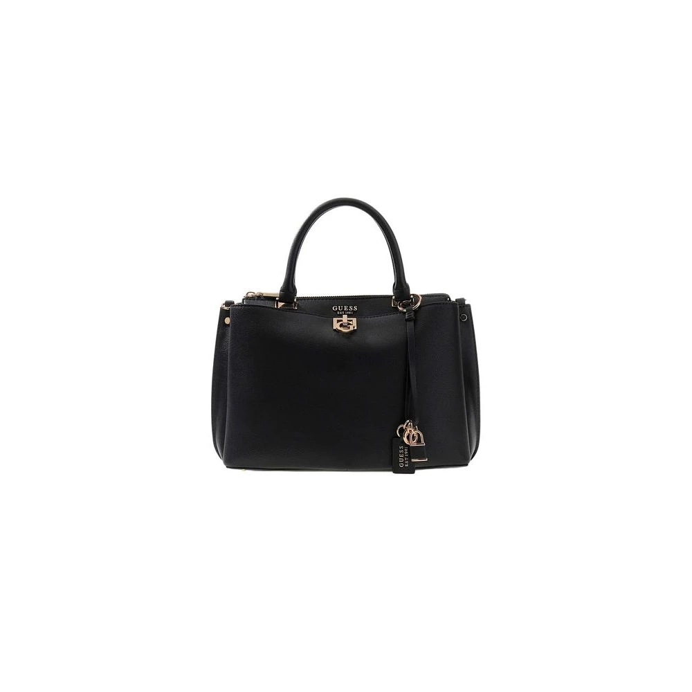 GUESS JEANS BORSA DONNA NERO TAGLIA = UNI - Immagine 4