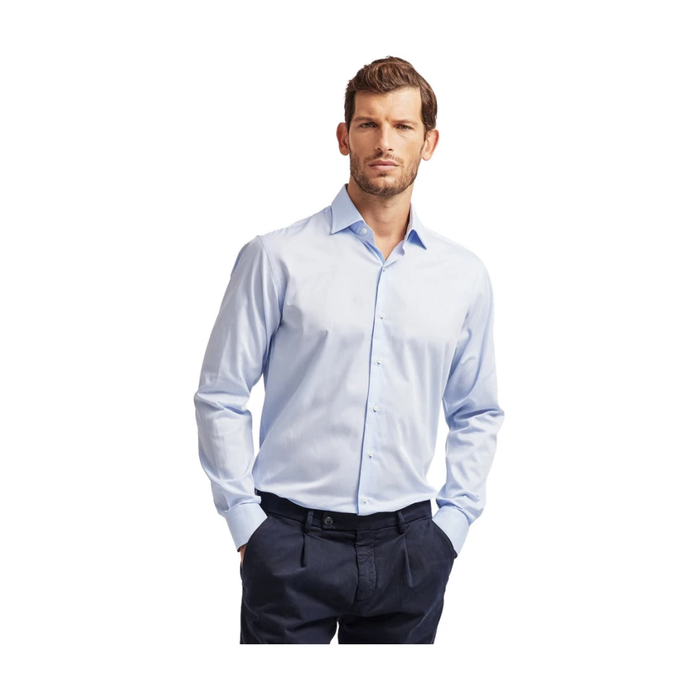 Ballantyne Kleding Overhemden Blue Heren