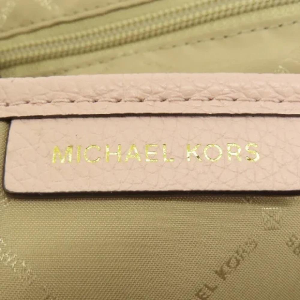 Michael Kors Pre-owned Leather backpacks Pink Dames