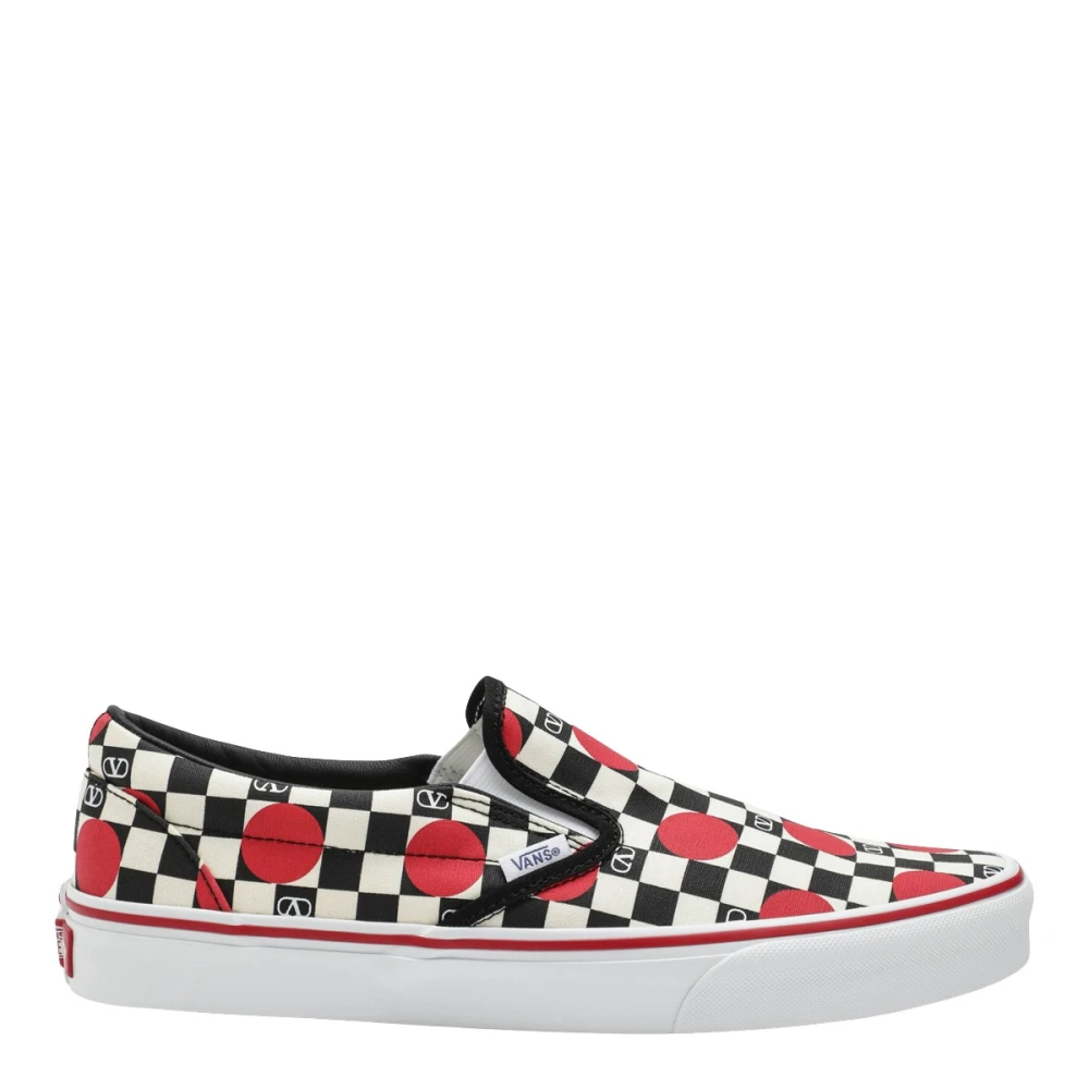 Valentino Garavani Slip On Checkerboard Heren Schoenen Veelkleurig Multicolor