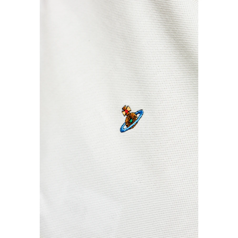 Vivienne Westwood Polo met logo Beige Heren