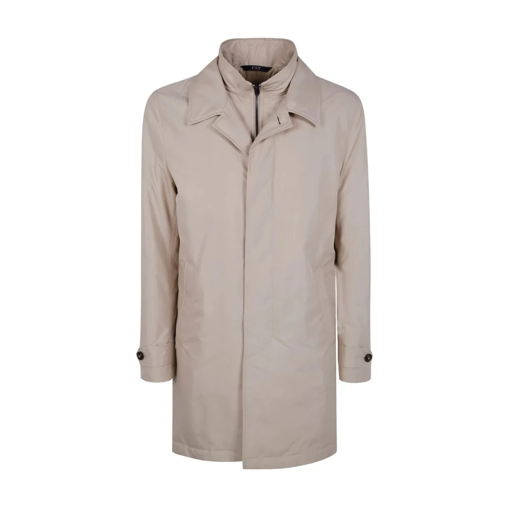 Fay Hombre Beige Abrigos, Talla: 2XL