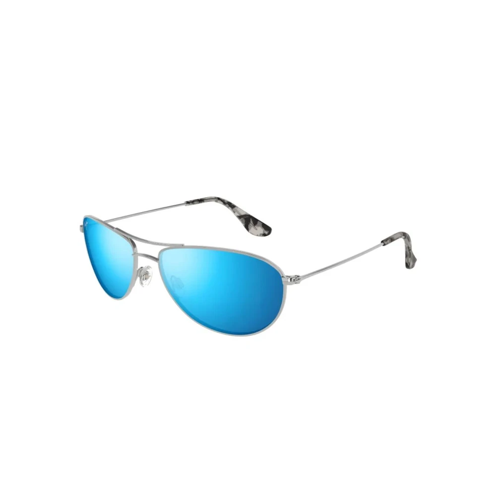 Maui Jim Unisex Blue Sunglasses, 57 Mm, Mj0245s 001 Sunglasses