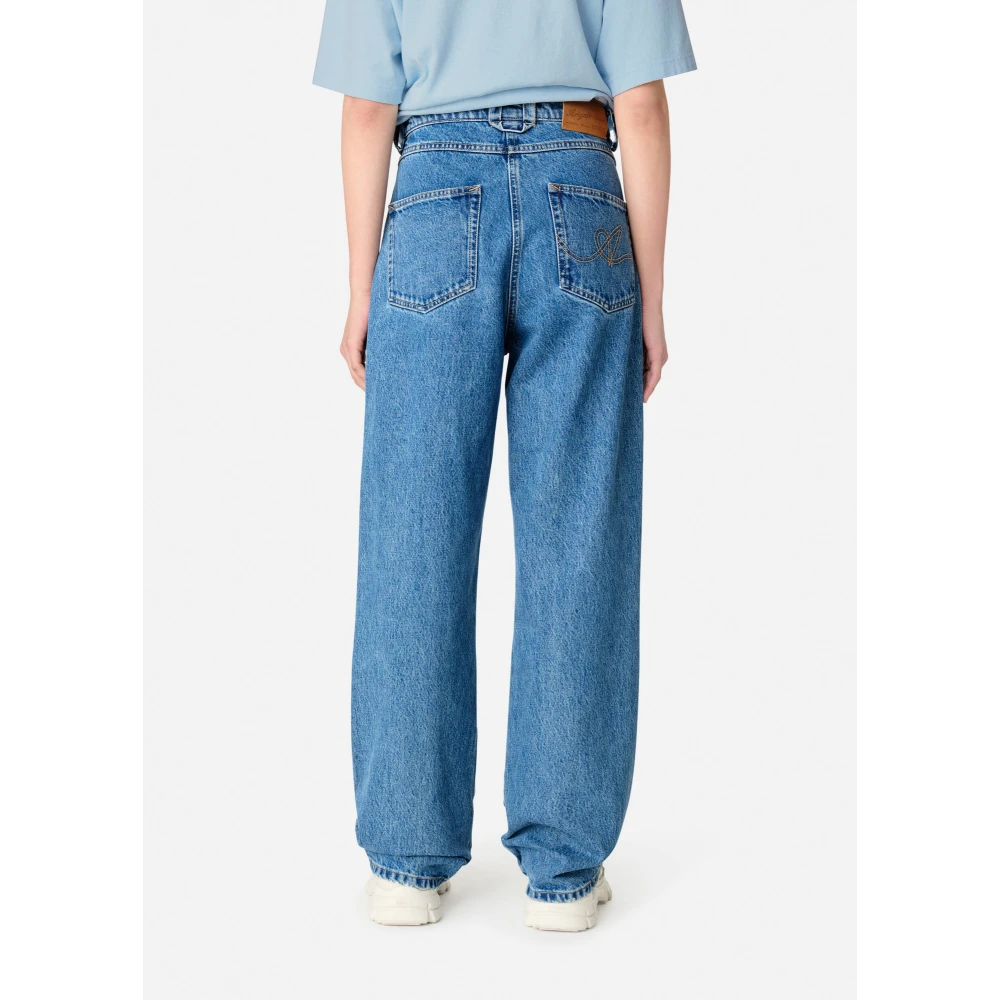 Axel Arigato Sly Mid-Rise Jeans Blue Dames