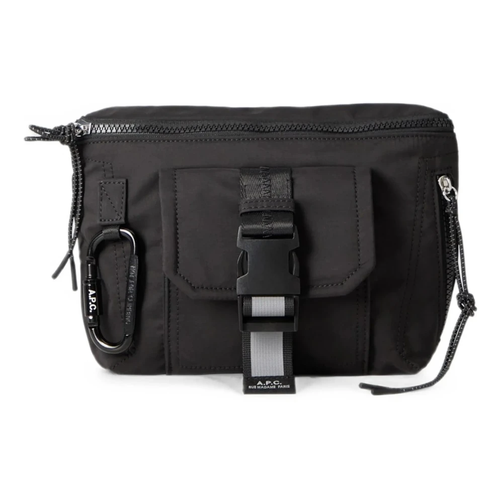 A.p.c. Uomo Nero - Marsupio Trek - Bags - One Size - Immagine 4
