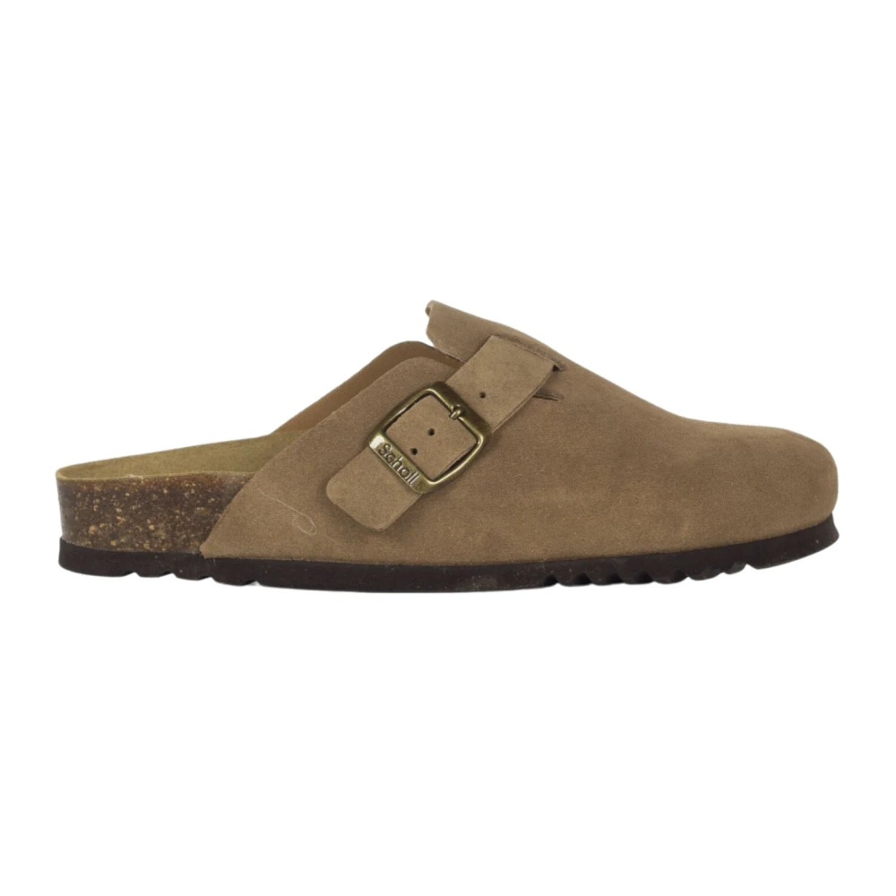 Scholl Women's Brown Mules, 3 Uk, Stylish Sandal Clog Fae