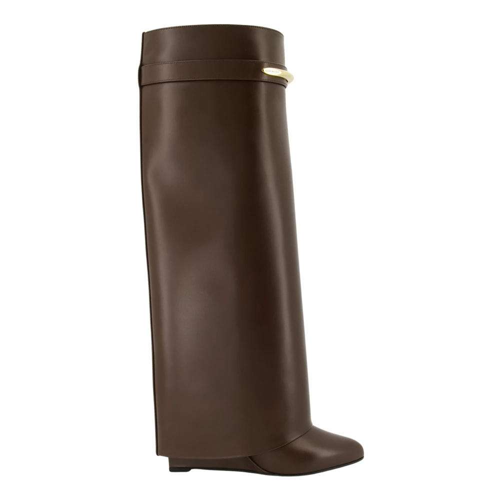Givenchy Women's Brown Shark Pinch Boots - High Boots - 5 Uk - Shoes