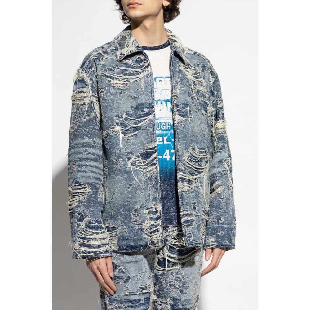 Diesel Jas D-Ivar-Fsg1 Blue Heren