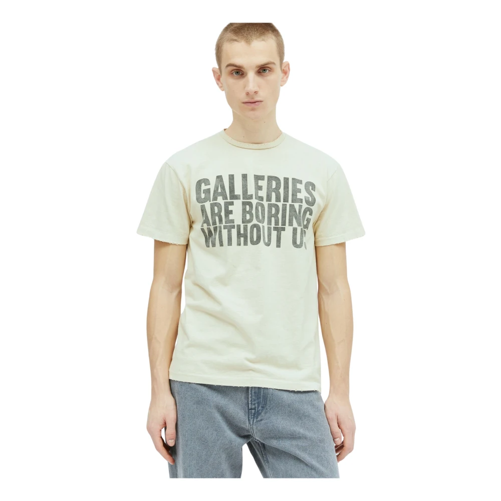 Gallery Dept. T-Shirts Beige Heren