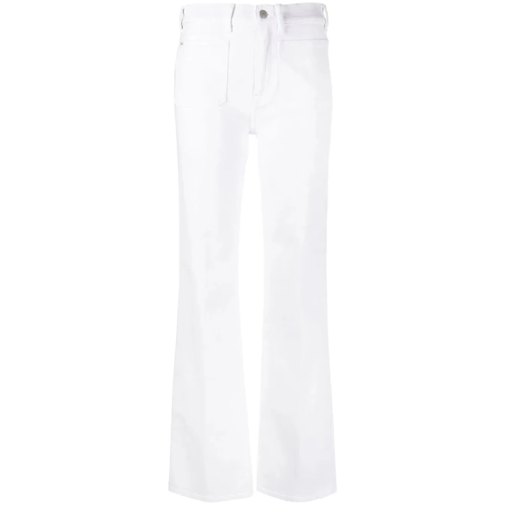 Polo Ralph Lauren Witte Bootcut Jeans White Dames