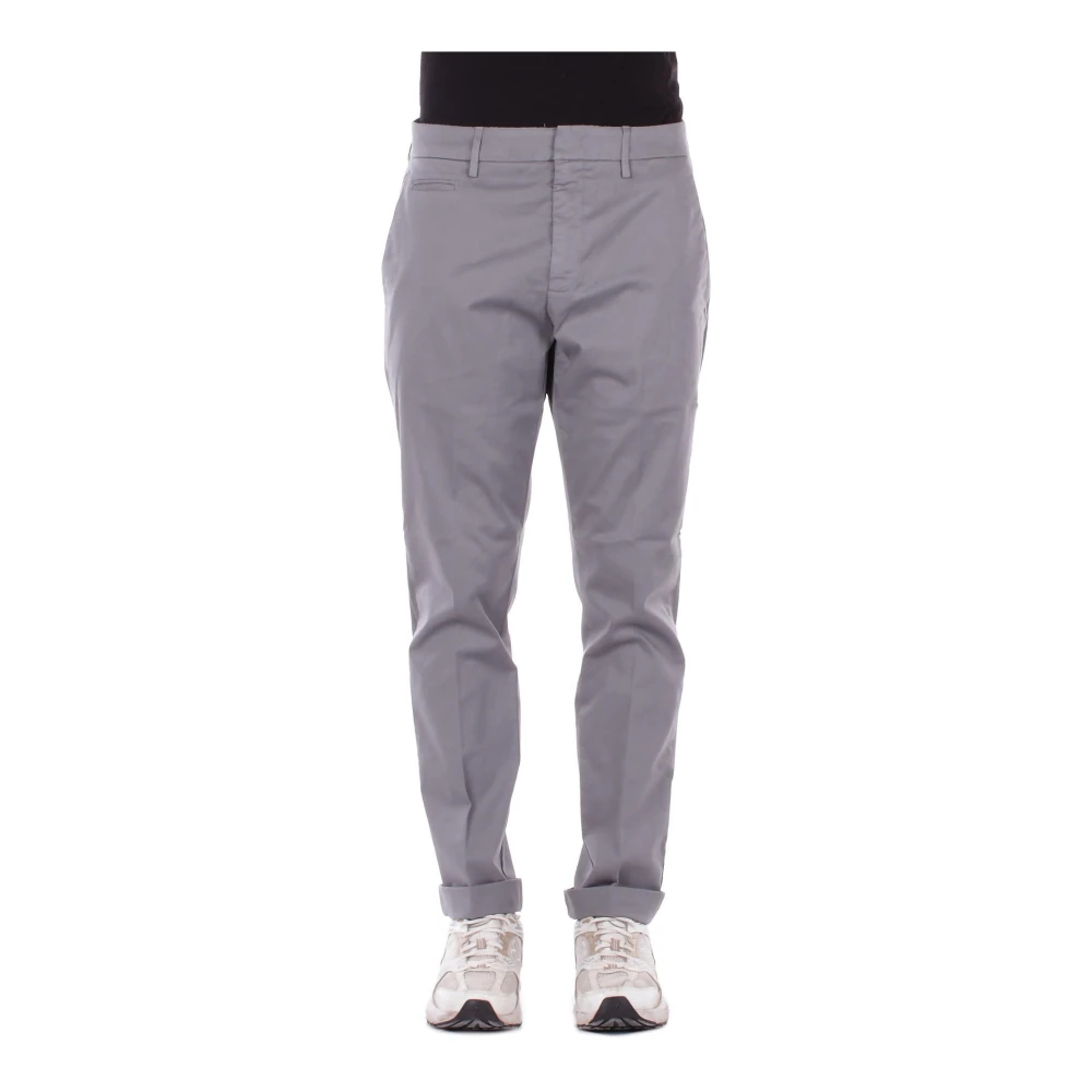 Dondup Uomo Grigio - Pantaloni Slim-Fit - Trousers - W38