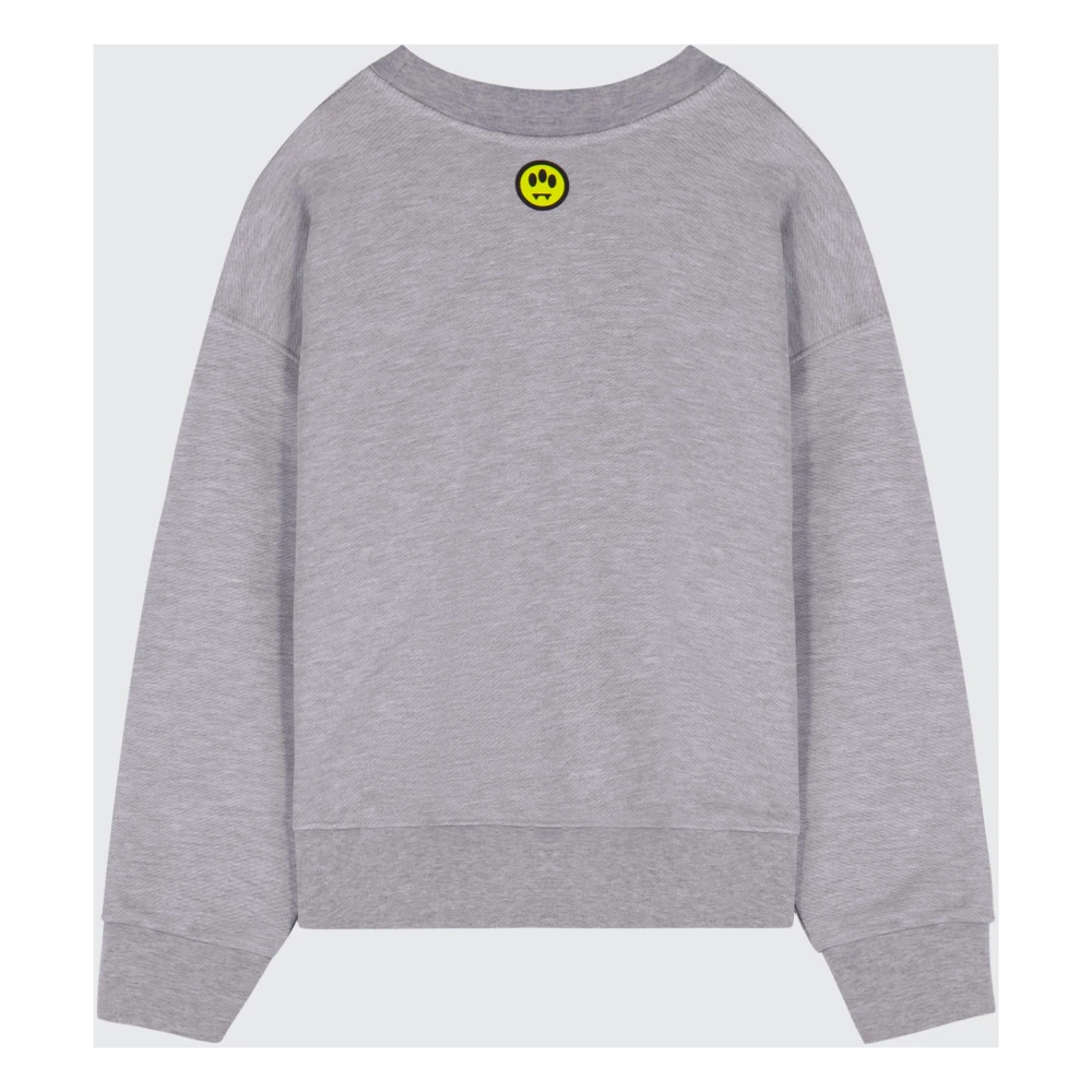 Barrow Iconische lettertrui Gray Unisex