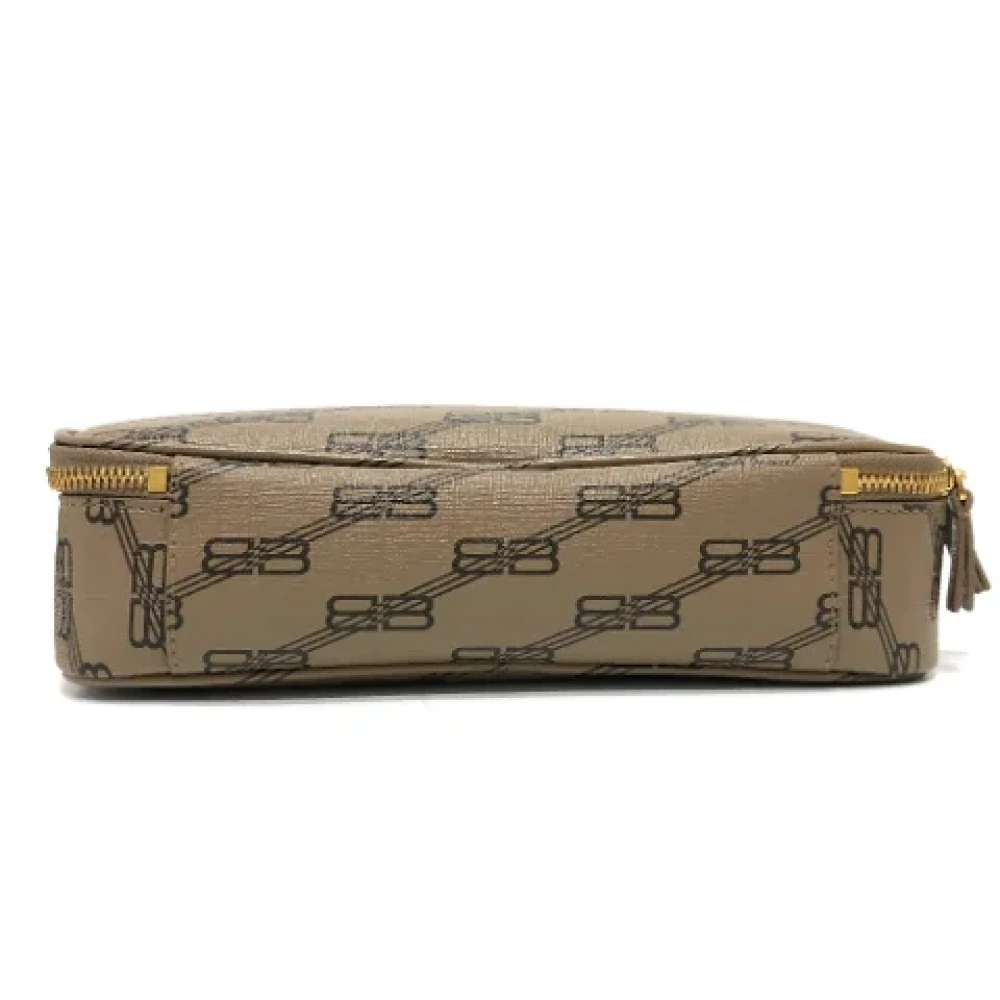 Balenciaga Vintage Pre-owned Leather clutches Brown Dames