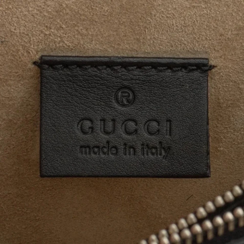Gucci Vintage Pre-owned Canvas gucci-bags Beige Dames