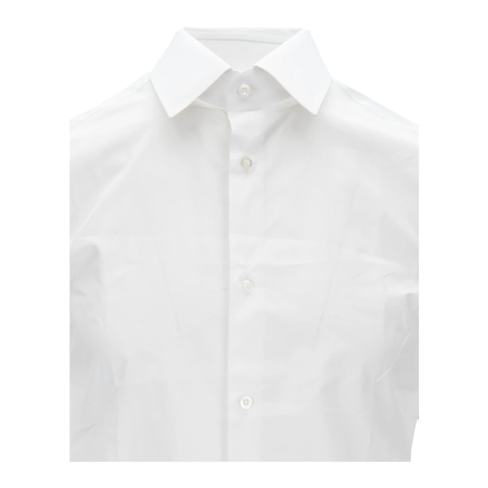 Gucci Klassiek overhemd met lange mouwen en knopen White Heren