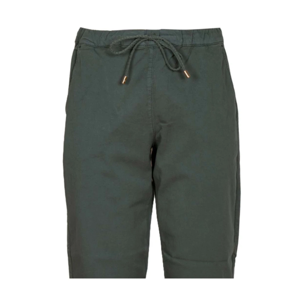 Max Mara Slim-fit Trousers Green Dames