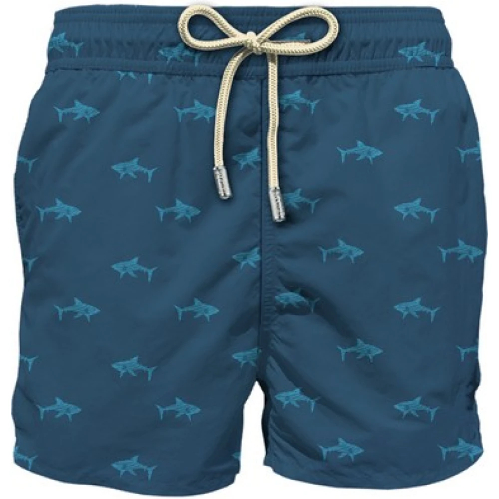 Mc2 Saint Barth Blue Sea Clothing For Stylish Outfits - Male - Beachwear - S - Swimwear