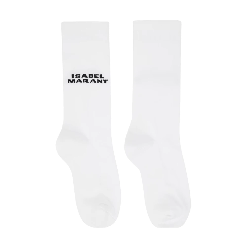 Isabel marant Witte Katoenen Dawi Sokken White Heren